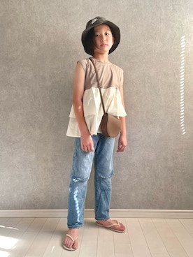 kii_memeさん(キッズ・140cm)の夏コーディネート