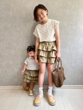 kii_memeさん(キッズ・140cm)の夏コーディネート