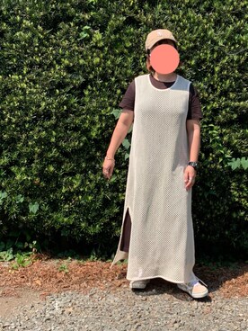 「キャップ女子」｜mao*さん（レディース・155cm）の秋コーディネート