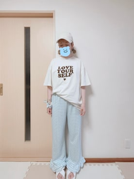 「Handmade（ハンドメイド）のアイテム」を使った、𝚖 𝚎 𝚛 𝚘 ⋈*｡ﾟさん（レディース・156cm）の秋コーディネート