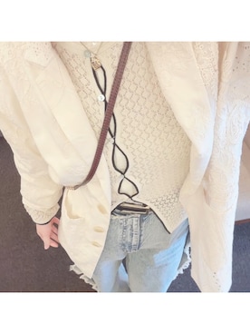 「Marc by Marc Jacobs（マークバイマークジェイコブス）のアイテム（バッグ）」を使った、1yu0ka6さん（レディース・162cm）の春コーディネート