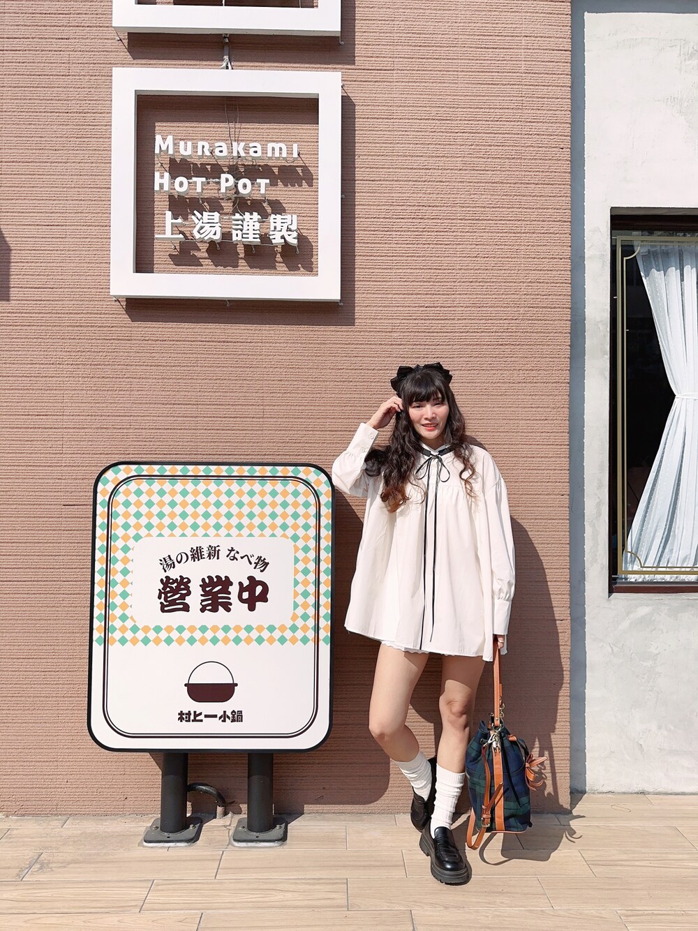 「春、春カラー、ootd」｜「no brandのアイテム（バッグ、グリーン系）」を使った、Krystalさん（レディース・160cm）の春コーディネートの1枚目の写真