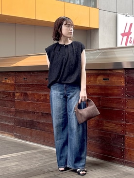 Megumi Kounoさん(レディース・153cm)の夏コーディネート