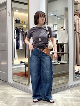 Megumi Kounoさん(レディース・153cm)の夏コーディネート