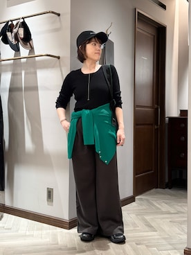 Megumi Kounoさん(レディース・153cm)の秋コーディネート