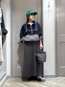 「ORCIVAL（オーシバル）のアイテム」を使った、Megumi Kounoさん（レディース・153cm）の秋コーディネート