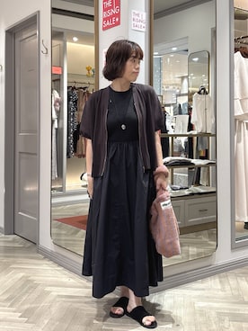 「BONGUSTA（ボングスタ）のアイテム」を使った、Megumi Kounoさん（レディース・153cm）の夏コーディネート