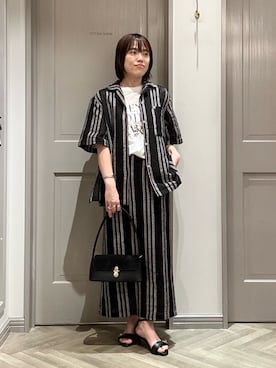 Megumi Kounoさん(レディース・153cm)の夏コーディネート