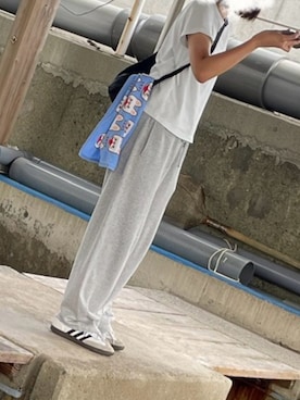 「アイテム（パンツ）」を使った、srさん（キッズ・155cm）の秋コーディネート