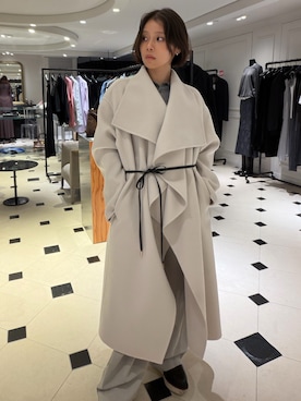 「LE CIEL BLEU（ルシェルブルー）のアイテム」を使った、lecielbleu_officialさん（レディース・160cm）の秋コーディネート