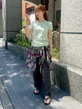 lecielbleu_officialさん（レディース・160cm）の夏コーディネート