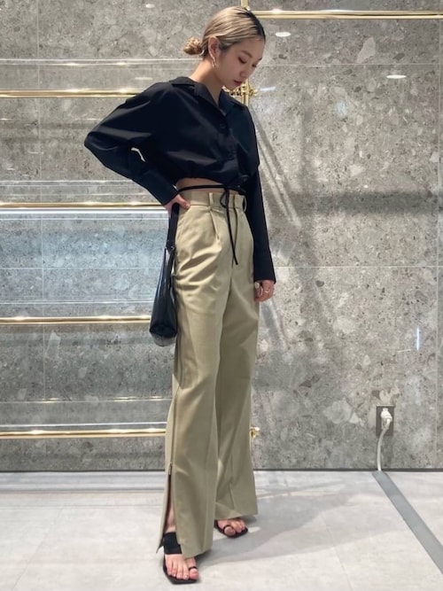 lecielbleu_official｜LE CIEL BLEUのシャツ/ブラウスを使った