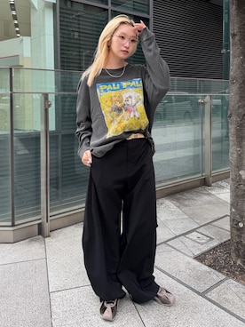 「アイテム（アクセサリー）」を使った、lecielbleu_officialさん（レディース・160cm）の秋コーディネート