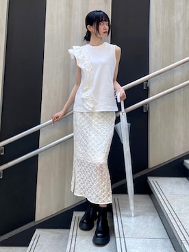 lecielbleu_officialさん(レディース・160cm)の夏コーディネート
