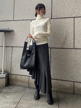 lecielbleu_officialさん（レディース・160cm）の秋コーディネート