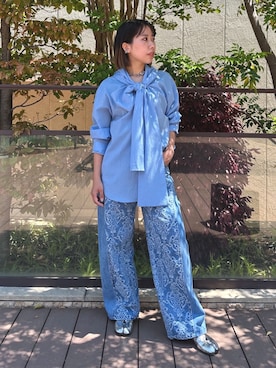 lecielbleu_officialさん（レディース・160cm）の春コーディネート