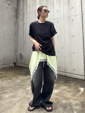 lecielbleu_officialさん（レディース・160cm）の夏コーディネート