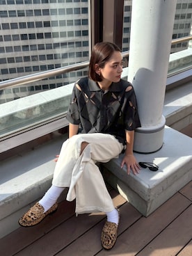 「SENSO（センソ）のアイテム」を使った、lecielbleu_officialさん（レディース・160cm）の夏コーディネート