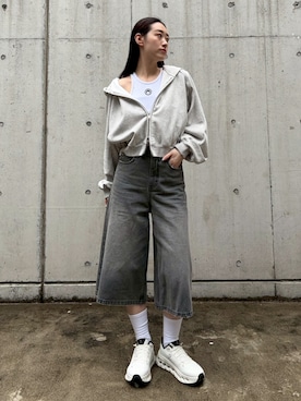 「LE CIEL BLEU（ルシェルブルー）のアイテム」を使った、lecielbleu_officialさん（レディース・160cm）の春コーディネート