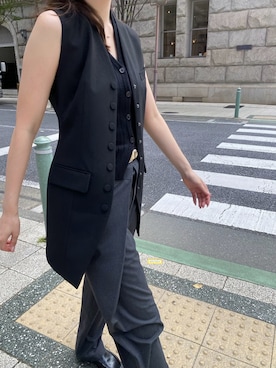 「LE CIEL BLEU（ルシェルブルー）のアイテム」を使った、lecielbleu_officialさん（レディース・160cm）の秋コーディネート