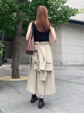 「SENSO（センソ）のアイテム」を使った、lecielbleu_officialさん（レディース・160cm）の夏コーディネート