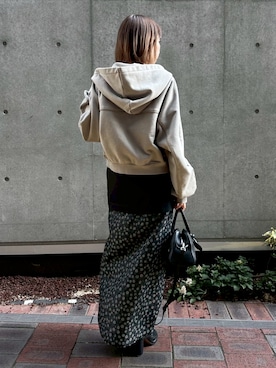 「LE CIEL BLEU（ルシェルブルー）のアイテム」を使った、lecielbleu_officialさん（レディース・160cm）の春コーディネート