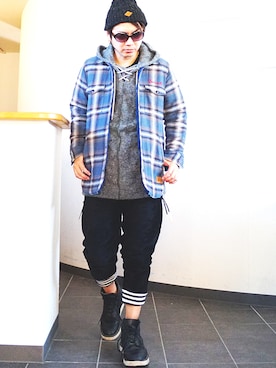 MOREGAUCHE2KAZUYAさんのコーディネート