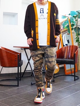 「MSML（エムエスエムエル）のアイテム」を使った、MOREGAUCHE2KAZUYAさん（メンズ・169cm）の春コーディネート