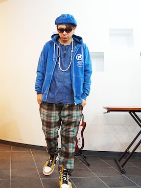 「MSML（エムエスエムエル）のアイテム」を使った、MOREGAUCHE2KAZUYAさん（メンズ・169cm）の冬コーディネート
