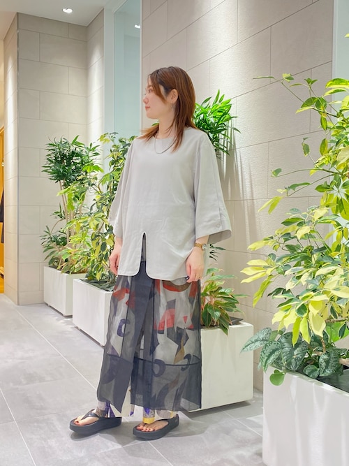LAATO ブラウス シャツ slit pull over blouse レディース