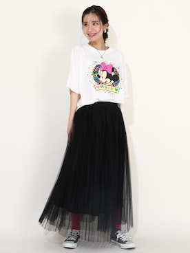 「アイテム（Tシャツ/カットソー、その他）」を使った、BABYDOLL(ベビードール)さん（レディース・162cm）の夏コーディネート