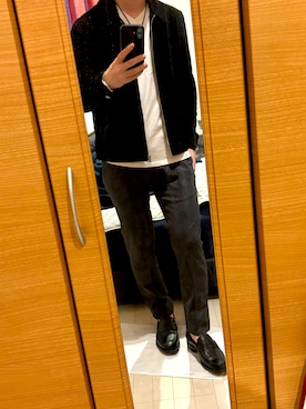 「TOD’S（トッズ）のアイテム」を使った、エイトさん（メンズ・168cm）の秋コーディネート