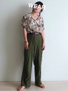 tomoさん（レディース・156cm）の夏コーディネート