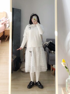 包比 ฅ՞•ﻌ•՞ฅさんのコーディネート