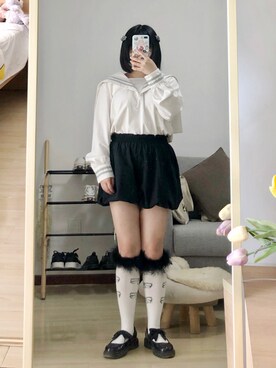 包比 ฅ՞•ﻌ•՞ฅさんのコーディネート