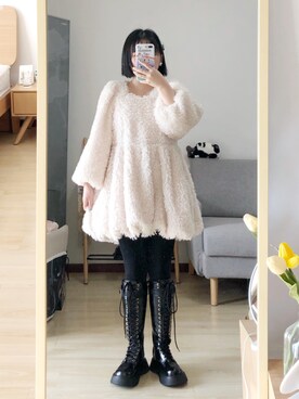 包比 ฅ՞•ﻌ•՞ฅさんのコーディネート