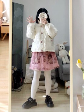 包比 ฅ՞•ﻌ•՞ฅさんのコーディネート