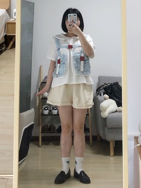 包比 ฅ՞•ﻌ•՞ฅさんのコーディネート