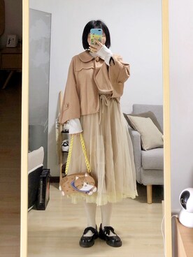 包比 ฅ՞•ﻌ•՞ฅさんのコーディネート