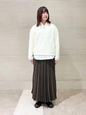 後藤綾乃さん(レディース・165cm)の冬コーディネート