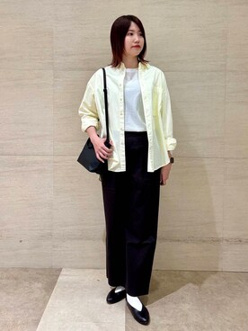 後藤綾乃さん(レディース・165cm)の春コーディネート
