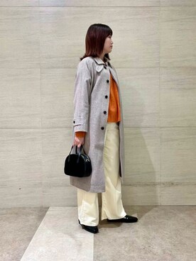 後藤綾乃さん（レディース・165cm）の秋コーディネート
