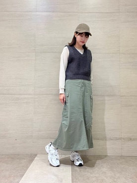 後藤綾乃さん（レディース・165cm）の秋コーディネート