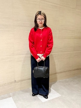 後藤綾乃さん（レディース・165cm）の冬コーディネート