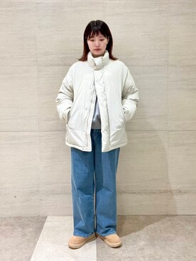 「イチ推しデニムコーデ」｜後藤綾乃さん（レディース・165cm）の秋コーディネート