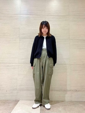 後藤綾乃さん（レディース・165cm）の秋コーディネート