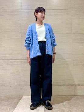 「イチ推しデニムコーデ」｜後藤綾乃さん（レディース・165cm）の秋コーディネート