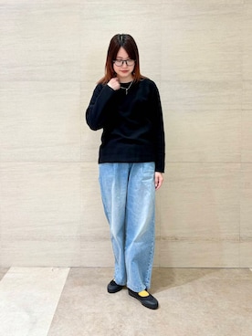 「vans」｜後藤綾乃さん（レディース・165cm）の春コーディネート