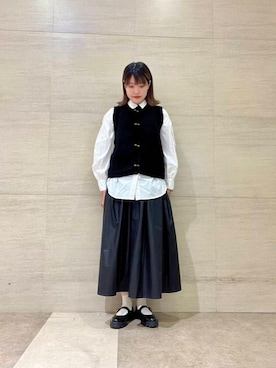 後藤綾乃さん(レディース・165cm)の秋コーディネート