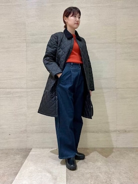 「イチ推しデニムコーデ」｜後藤綾乃さん（レディース・165cm）の秋コーディネート